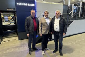 Elgraf: Direktdruck auf Wellpappe mit neuer Offsetdruckmaschine von Koenig & Bauer