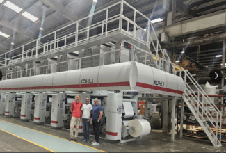 Kohli presents the new decorative gravure printing machine "Thea-9one8-dc"