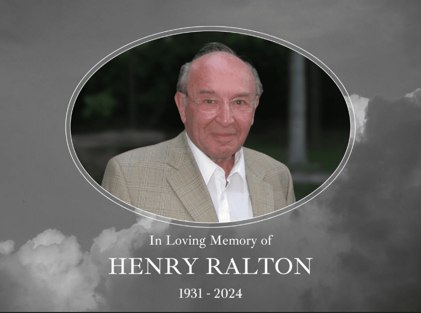 Apex International and Serco B.V. mourn the loss of Henry Ralton