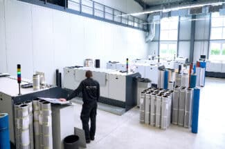 PremiumSetter für die Laserdirektgravur von Elastomer-Flexosleeves und Elastomer-Flexodruckplatten