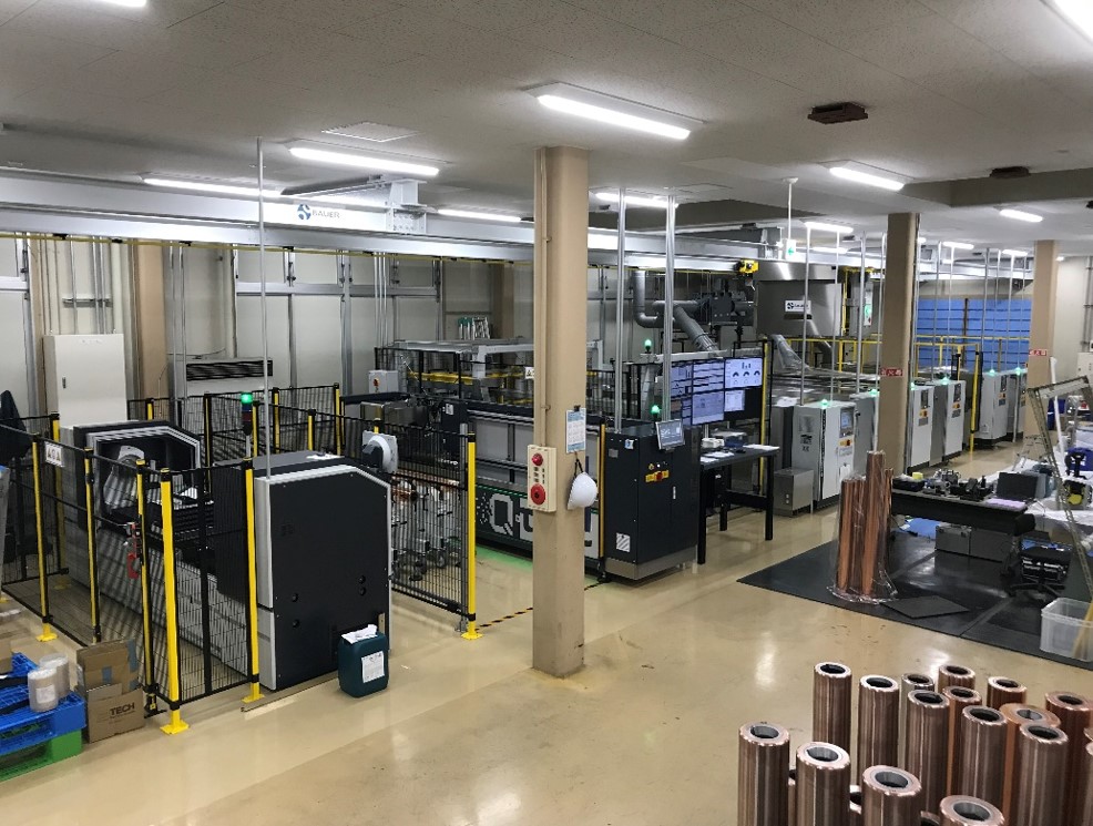 Gravure Cylinder Manufacturing Kitashikoku Gravure Invests in Additional Fully Automated Production Line