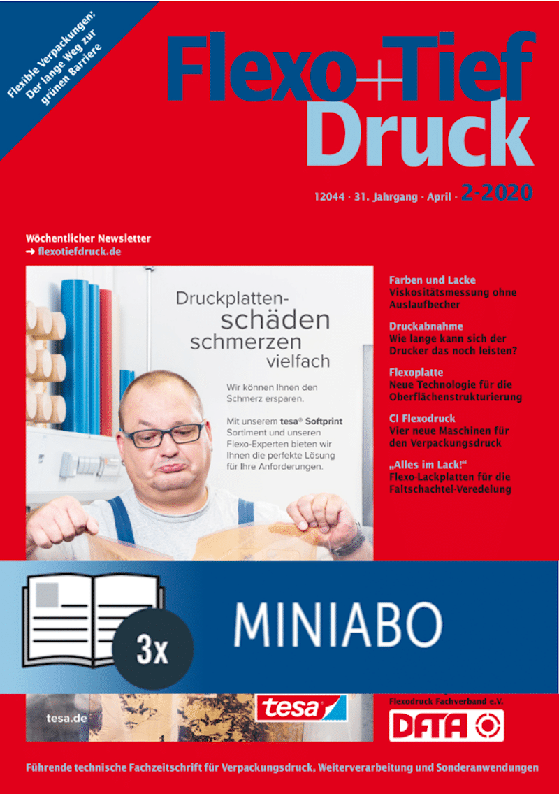 Produkt: Flexo+Tief-Druck Miniabo