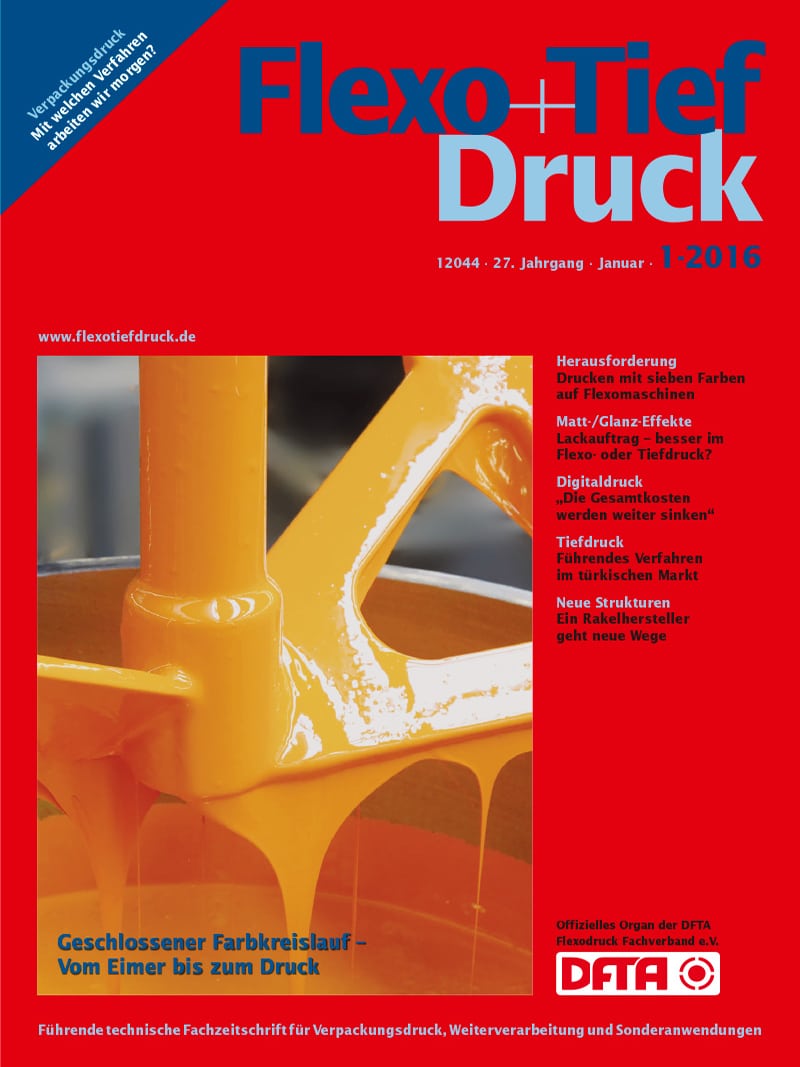 Produkt: Flexo & Tief Druck Digital 1/2016