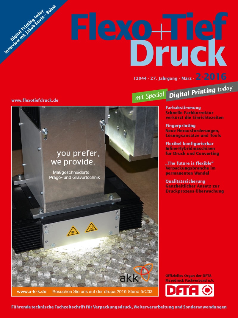 Produkt: Flexo & Tief Druck Digital 2/2016