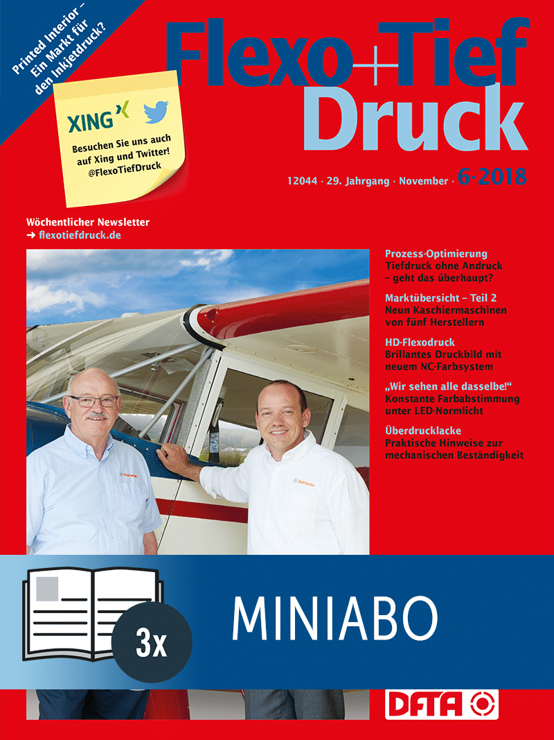 Produkt: Flexo+Tief-Druck Miniabo